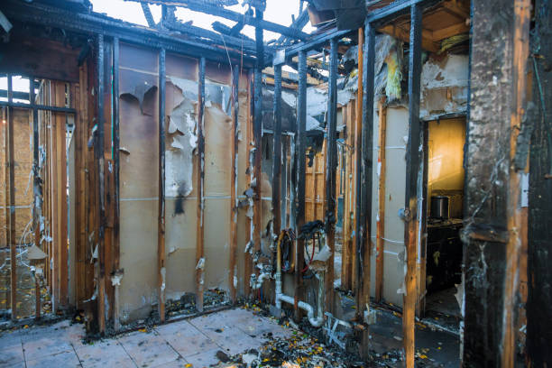 Professional Soot Cleanup technician working in Washington Crossing, PA